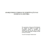 Anarquismos e formas de subjetivação nas escritas da História!